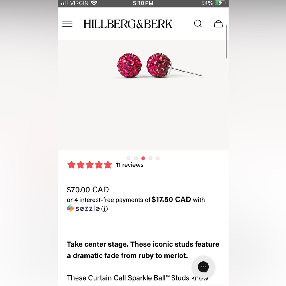 Curtain Call H&B Sparkle Balls